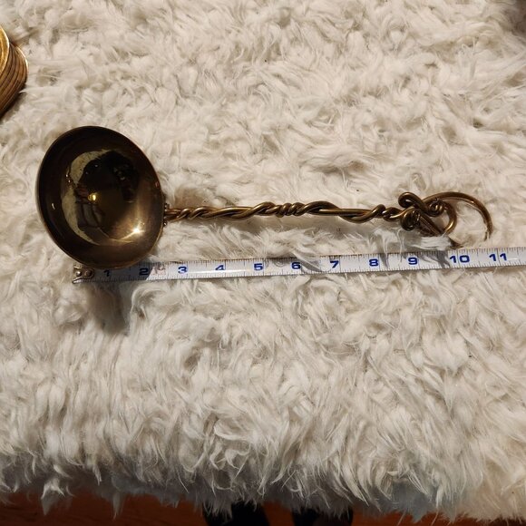Vintage Handcrafted Brass Ladle By Joe Spoon 88 - Picture 3 of 10